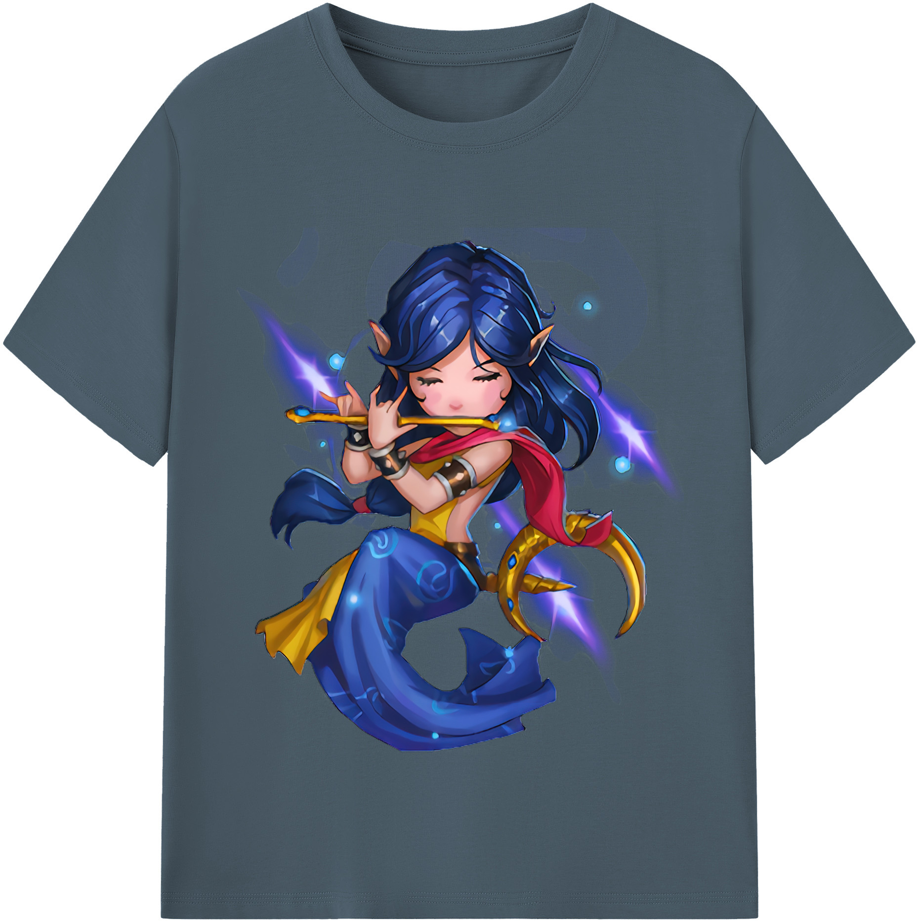 リーグ・オブ・レジェンド League of Legends LOL 綿100％半袖Tシャツ（フロントプリント）